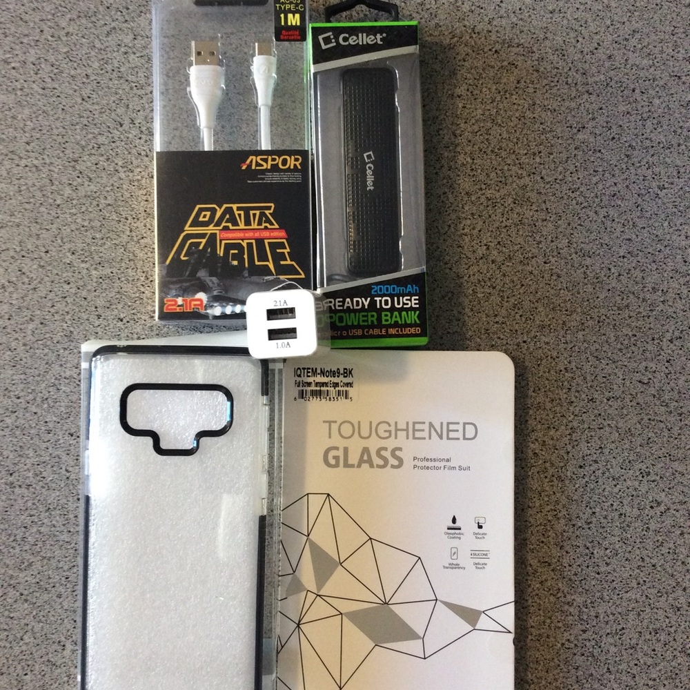 Samsung Note 9 Accessories Bundle